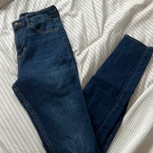 dark denim jeans